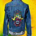 Hamsa Hand Jean Jacket
