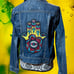 Hamsa Hand Jean Jacket