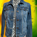 Hamsa Hand Jean Jacket