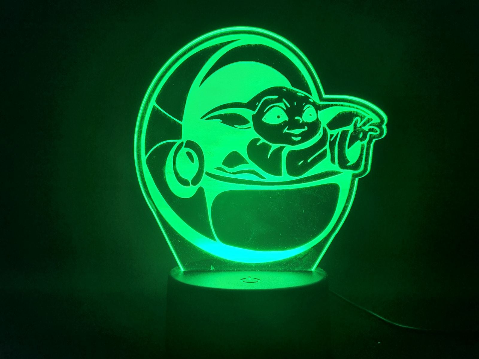 Mandorian The Child Baby Yoda Lamp