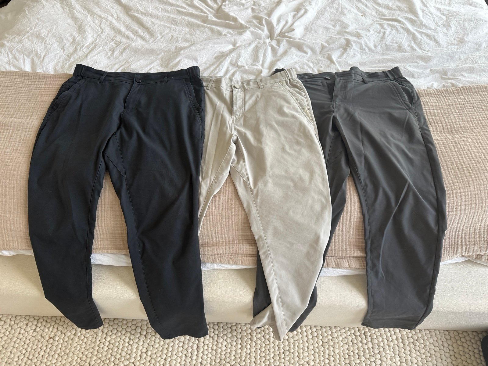 Jack Archer jet setter tech pants. (All 3)