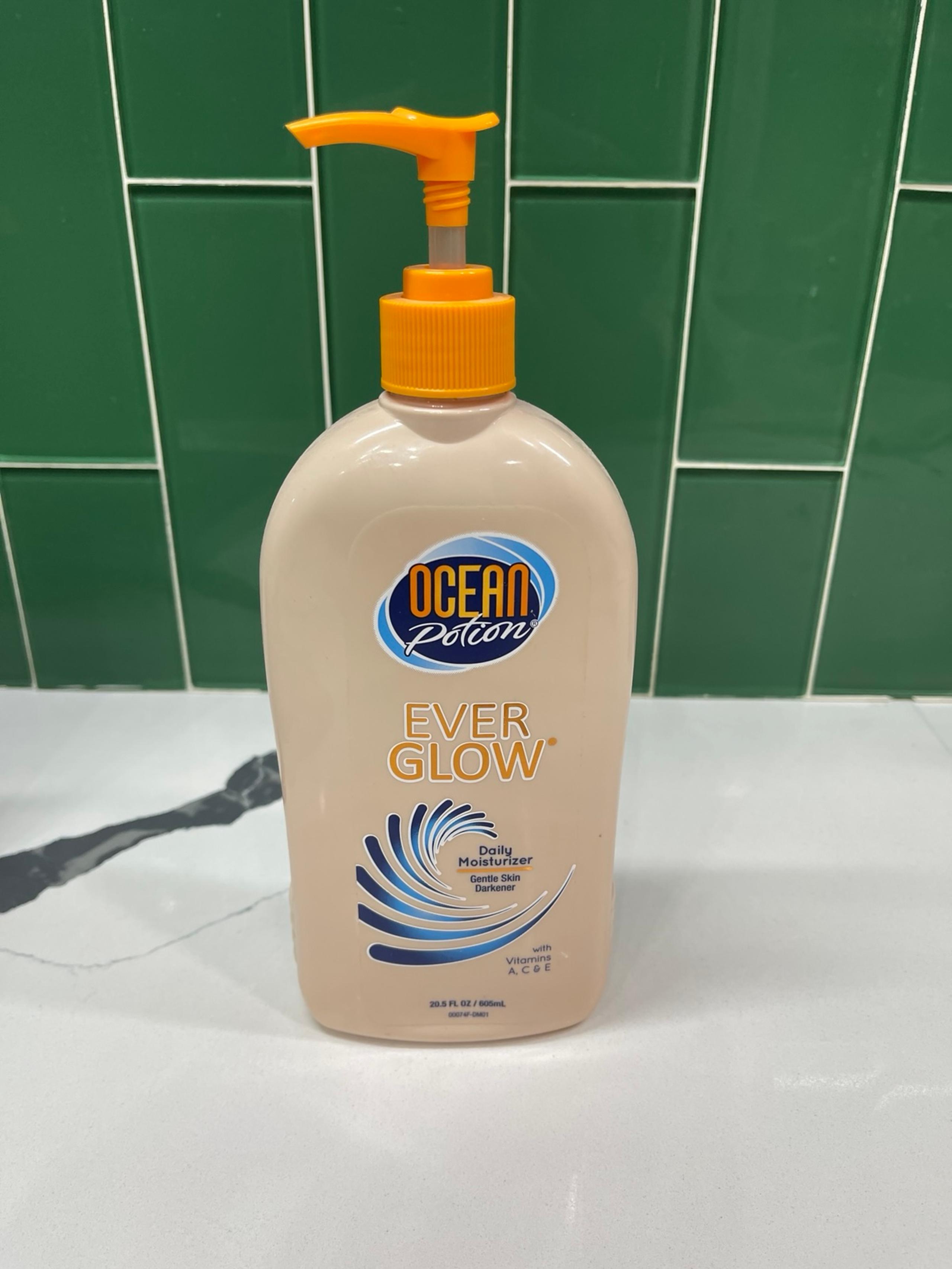 Ocean potion, Everglow daily moisturizer fair to medium
