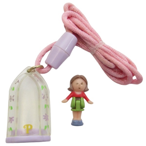 1990 Polly Pocket Pixie in her Necklace Pendant Vintage (42903)