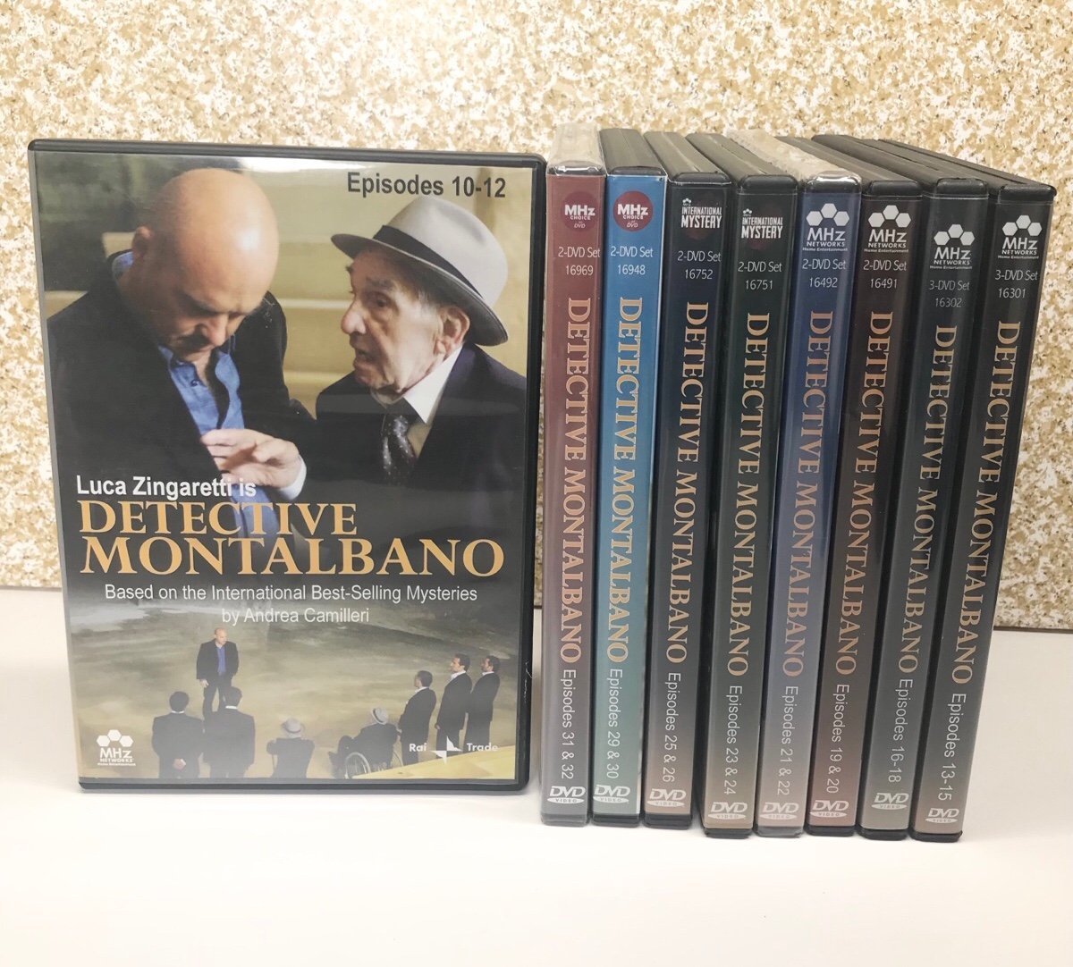 Detective Montalbano Episodes 10-26, 29-32 TV Show DVD Set Luca Zingaretti