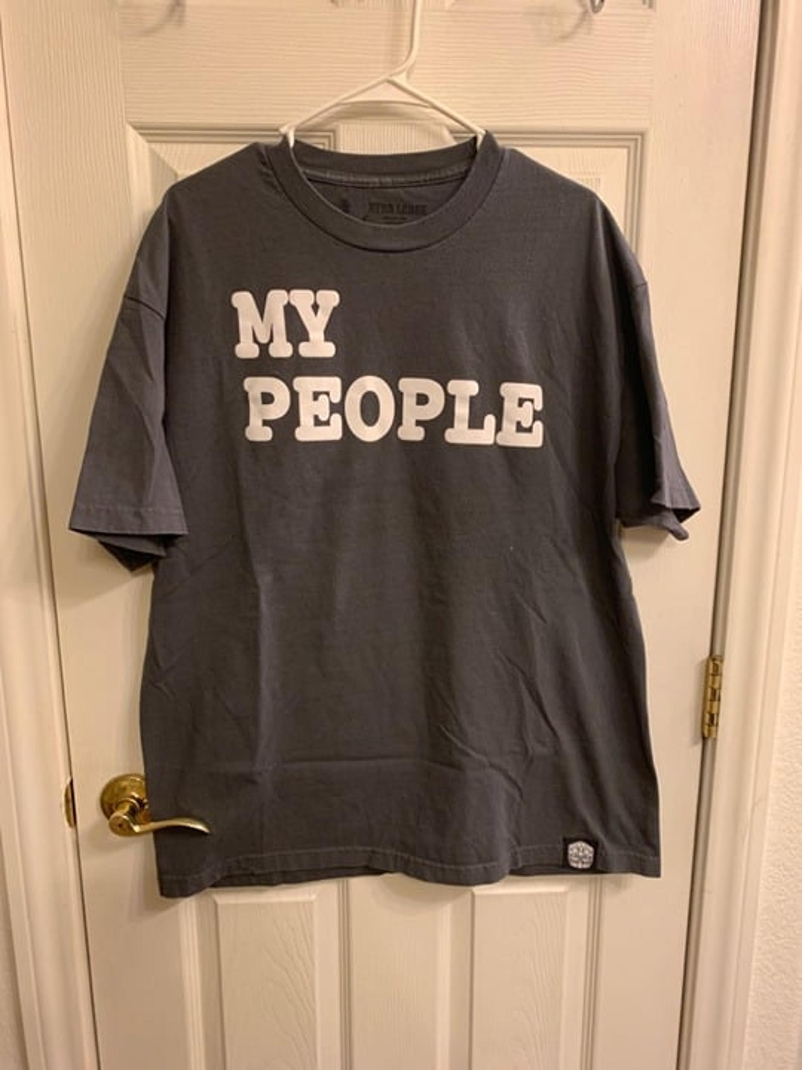 My People Hawaii Grey T Shirt Mens Size XL
