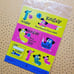 Sanrio vintage rare KICSTAFF dog doll stickers stationery crafts arts vtg new