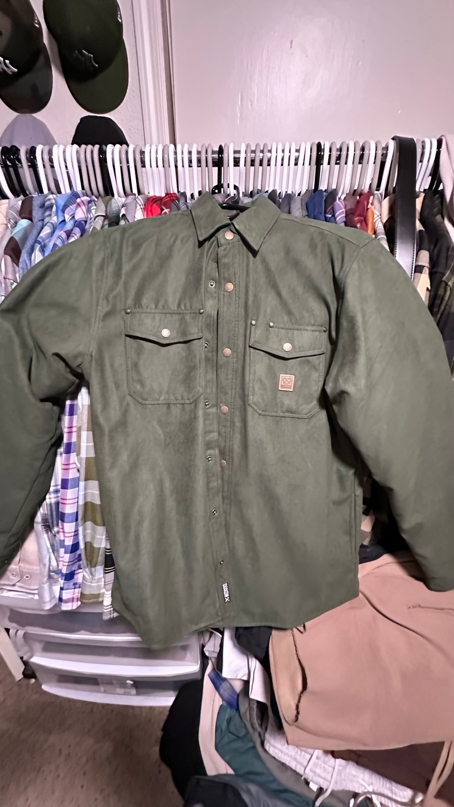 Dixxon Suede Jacket Fairbanks sz Large Tall