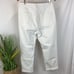 Anthropologie White High Rise Slim Distressed Cropped Jeans By Pilcro 32