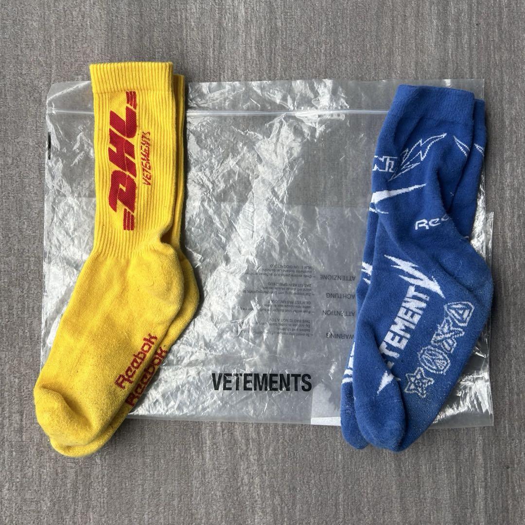 19ss Vetements x Reebok DHL Socks