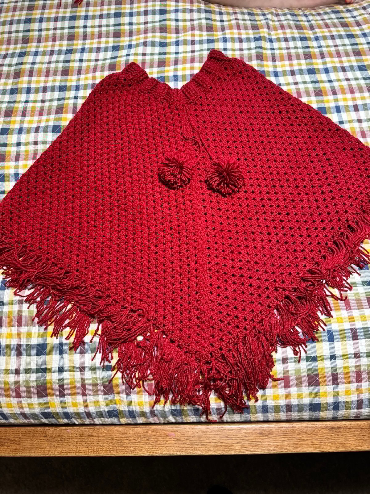 knitted ponchos