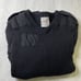Woolly Pully Brigade Quartermasters Black 100% Wool Sweater SZ 38(sm) England