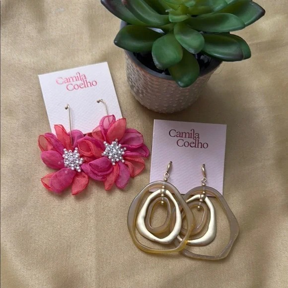 Camila Coelho STATEMENT Earrings BUNDLE