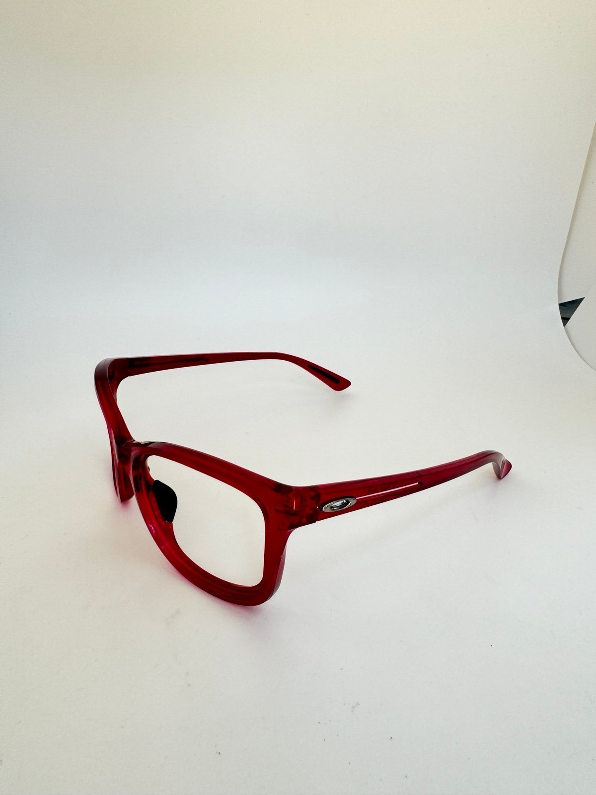 Oakley Drop In Women sunglasses Translucent Red Frame Only
