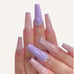 press on nails purple