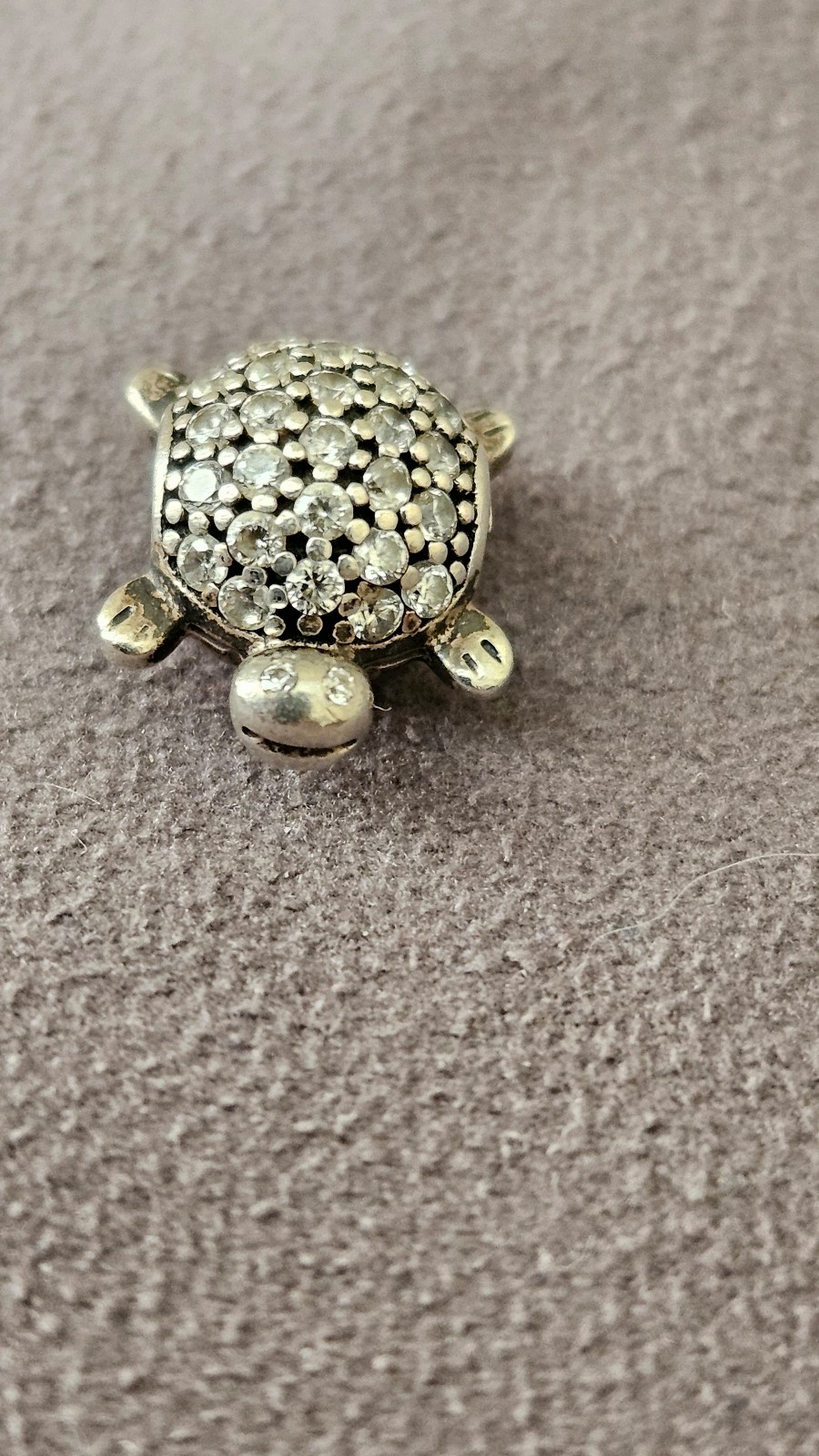 Authentic Pandora Sparkling Turtle