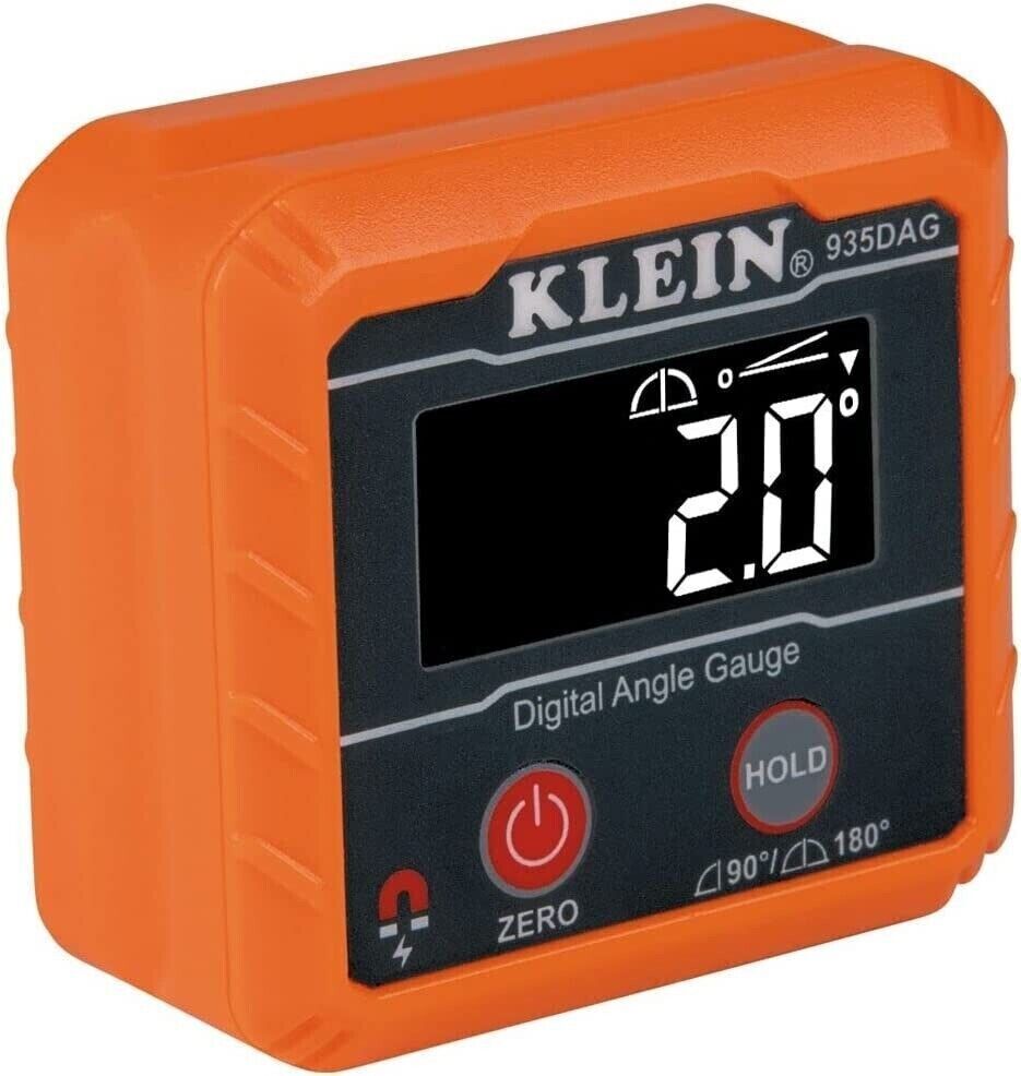 Klein Tools 935DAG Digital Electronic Level and Angle Gauge, Measures 0 - 90 an