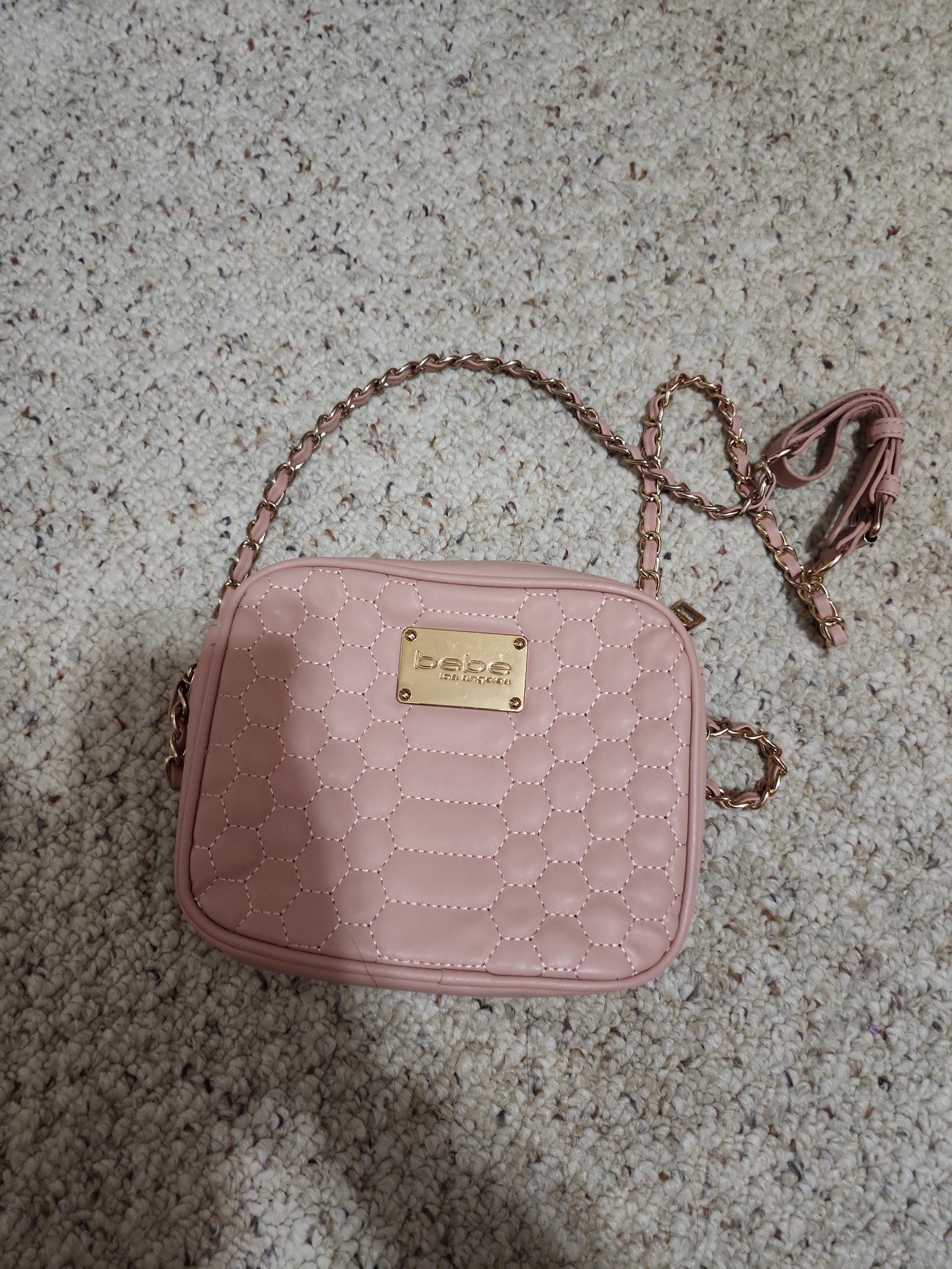 Bebe pink bag cheap