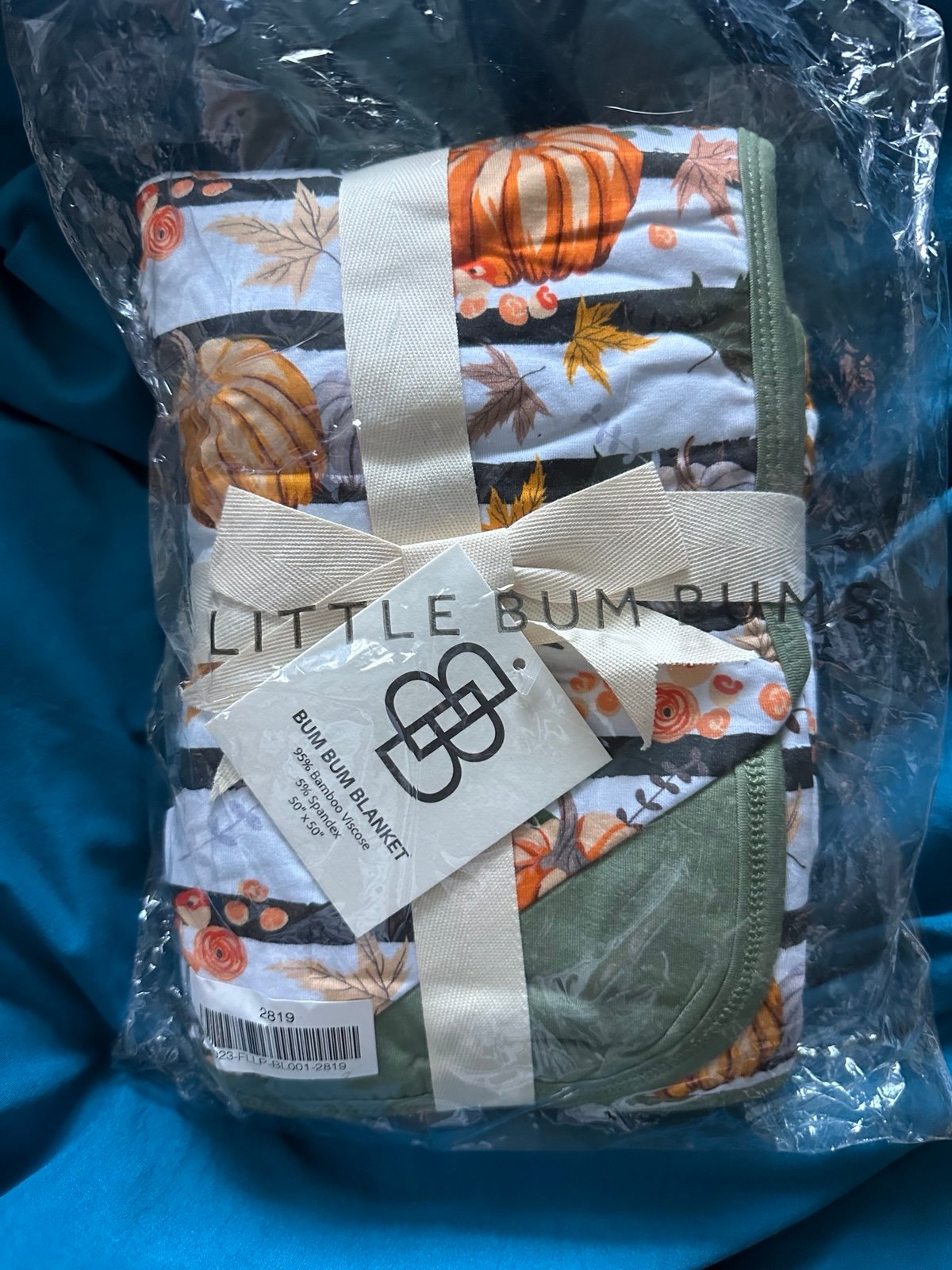 Little bum bums fall blanket