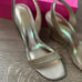 Lilly Pulitzer Gold Wedge shoes size 9