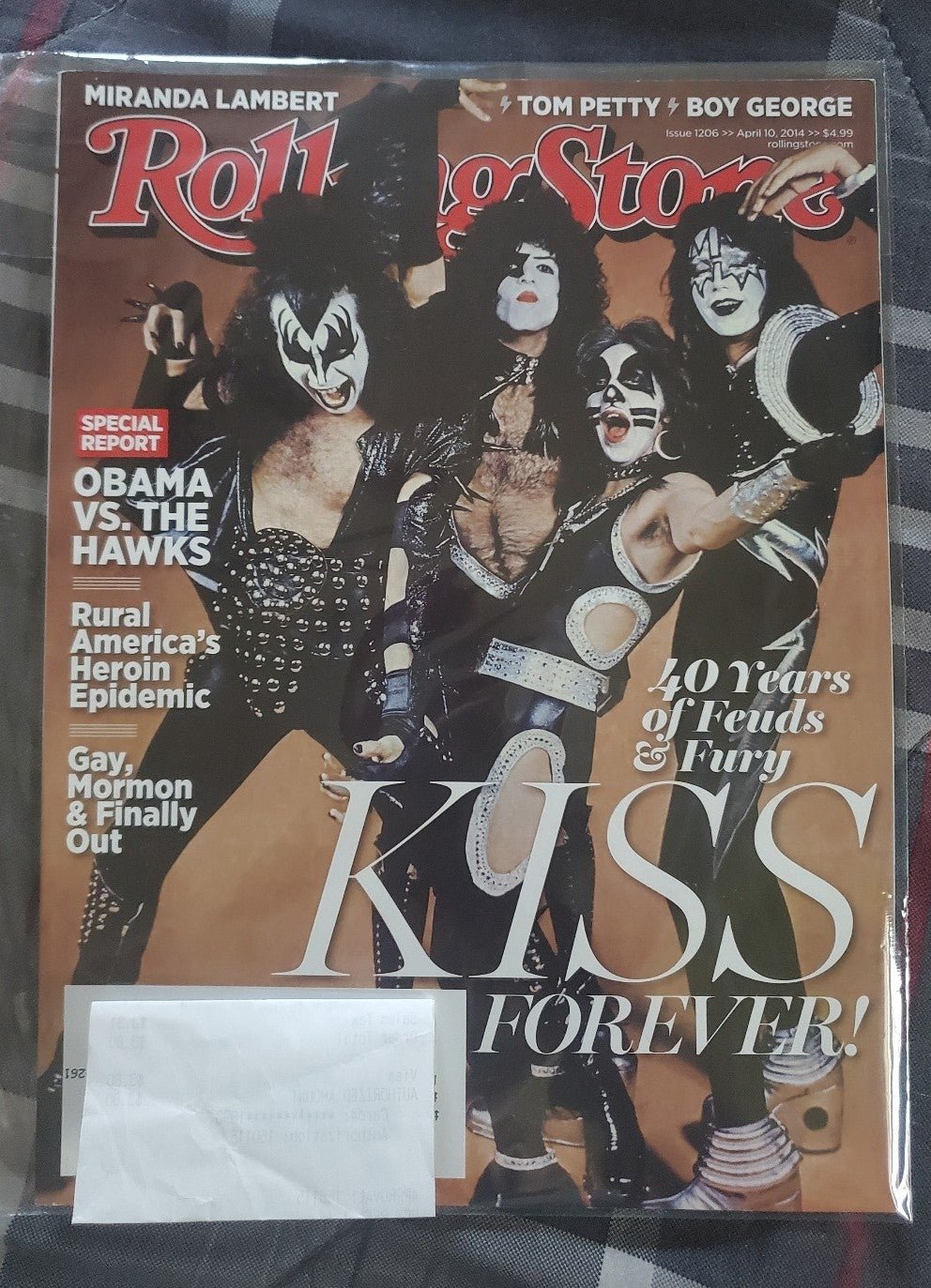 Rolling Stone Magazine (Kiss) 2014