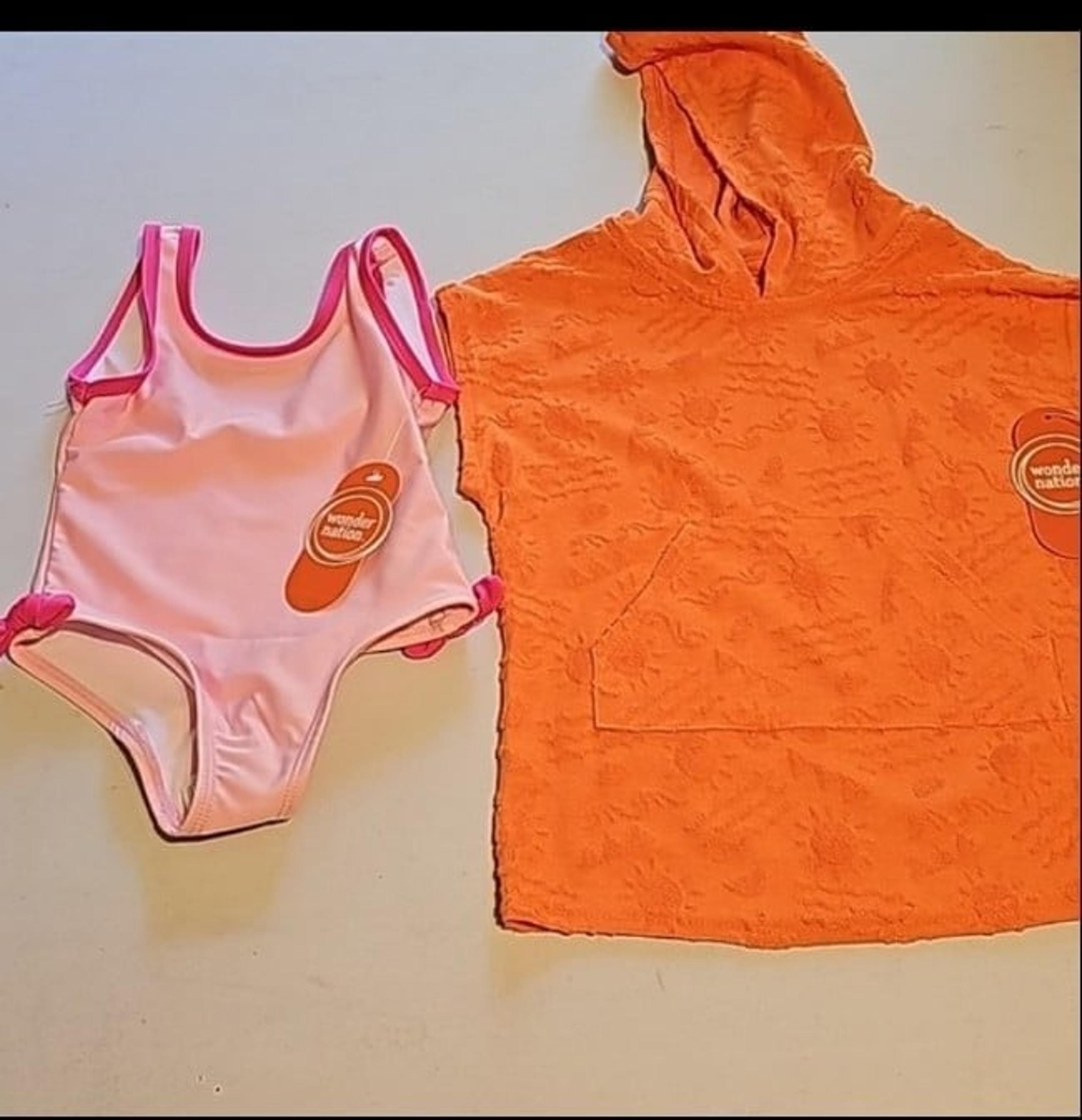 Wonder Nation Toddler Girls  Swimsuit / Coverup Size 2T