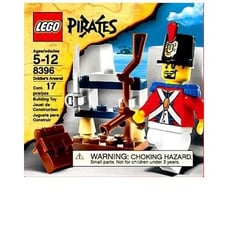 Free Shipping! Lego Pirates Set #8396 Soldier's Arsenal