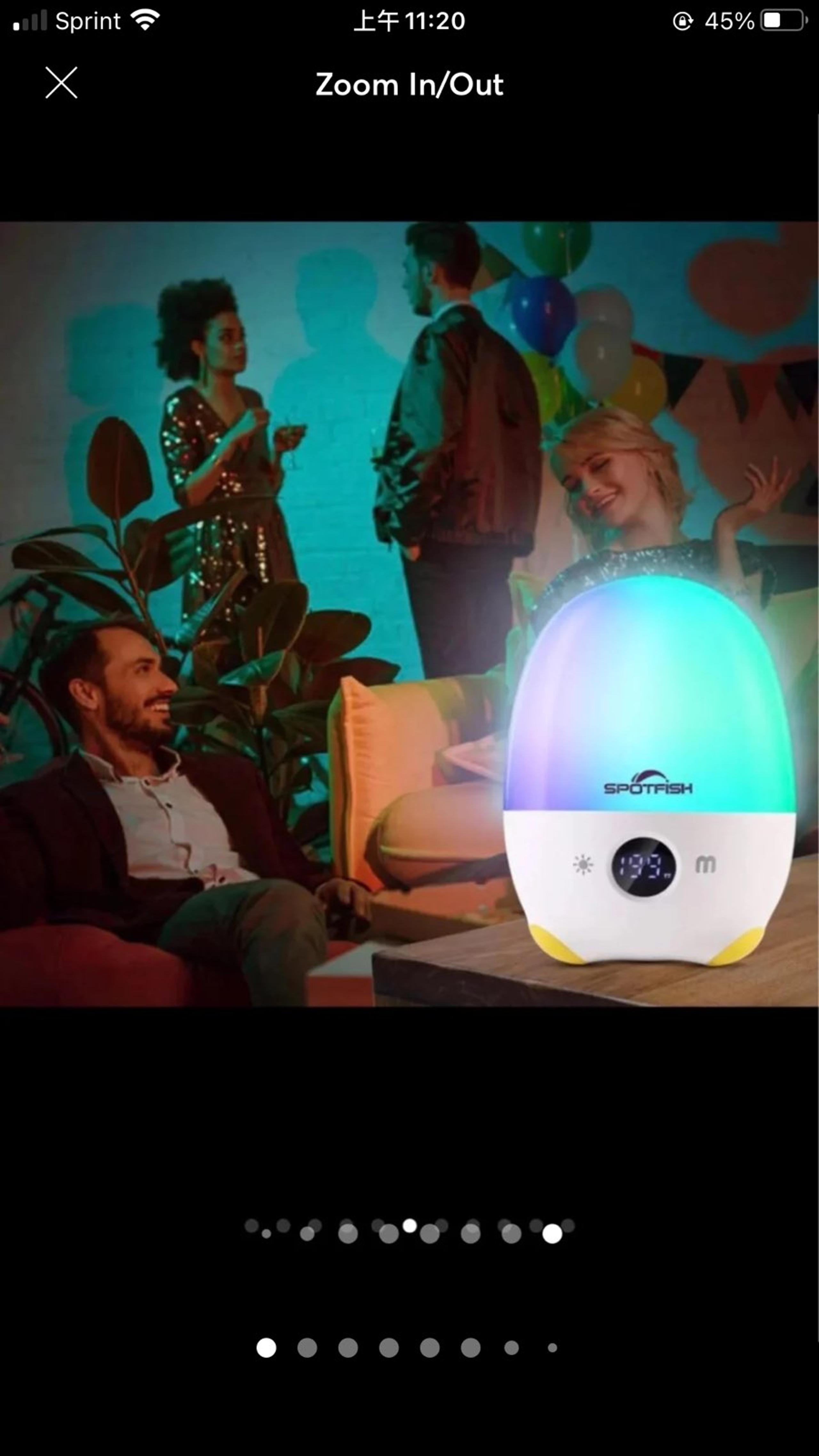 New Lamp with Color Changing & Timer