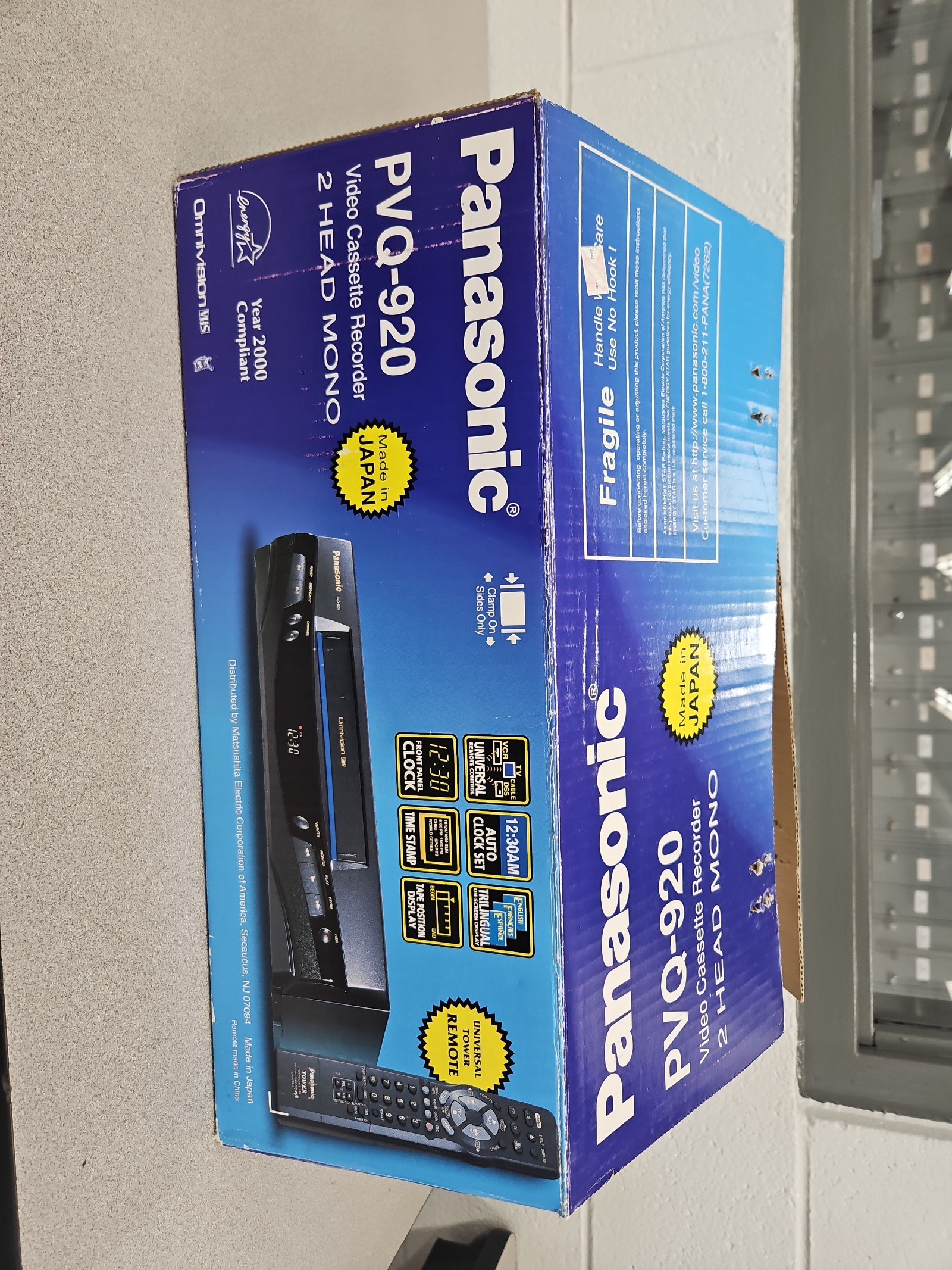 panasonic pvq-920 with original box tested