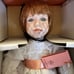 Polly’s Tea Party porcelain doll by Susan Krey/Knowles Dolls /Ashton Drake