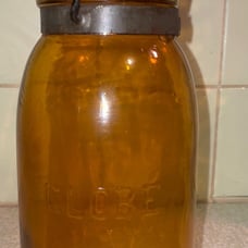 Jar globe vintage