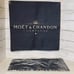 Moet & Chandon Champagne Linen Pillowcases Pillow Covers Set Of 2 16 Square