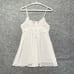 Vintage bridal babydoll slip cami size XL