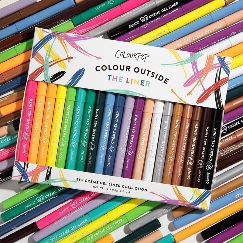 Colourpop Vault outside the liner colle