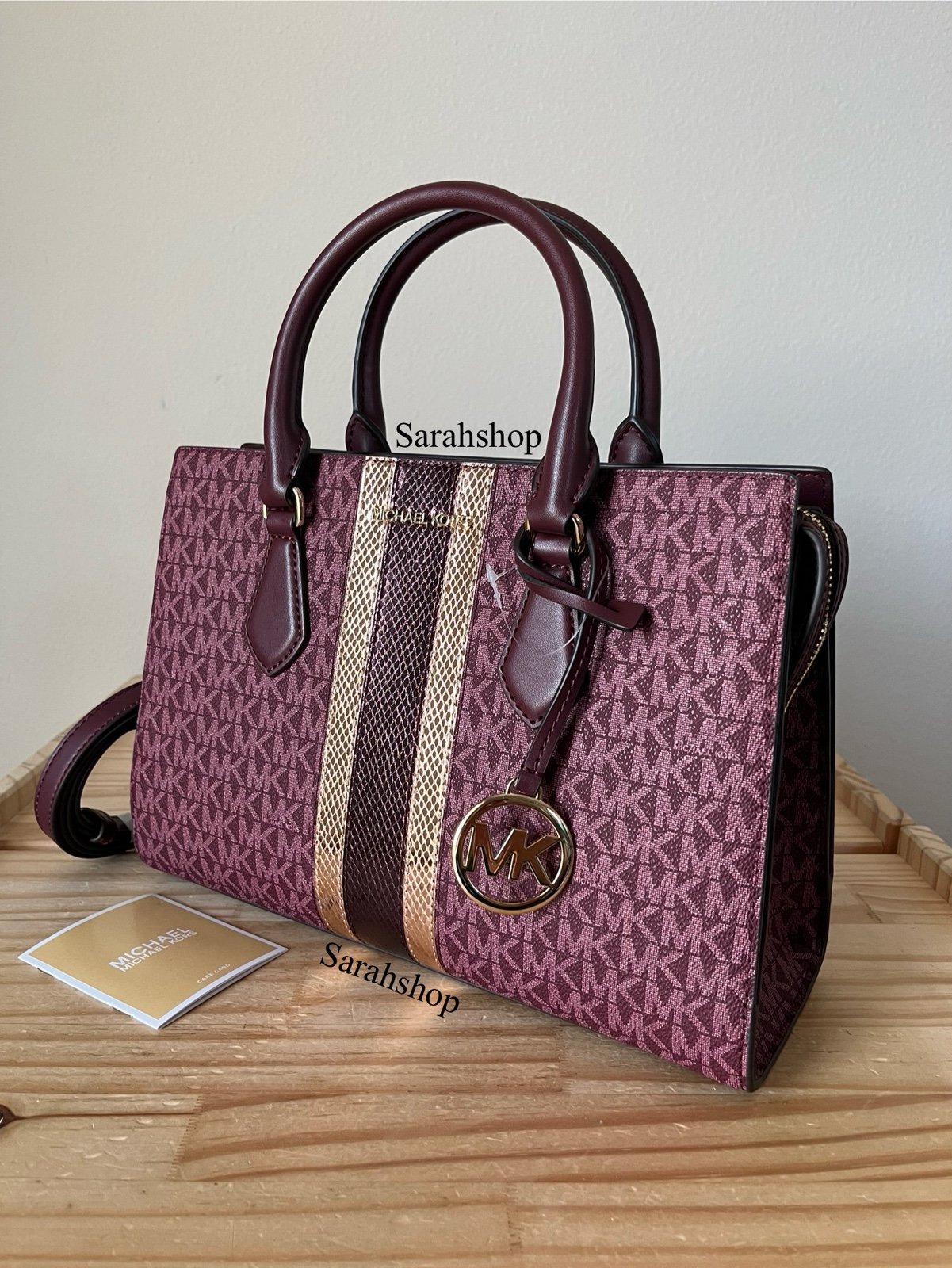 Michael Kors Sheila Medium Corner Zip Satchel