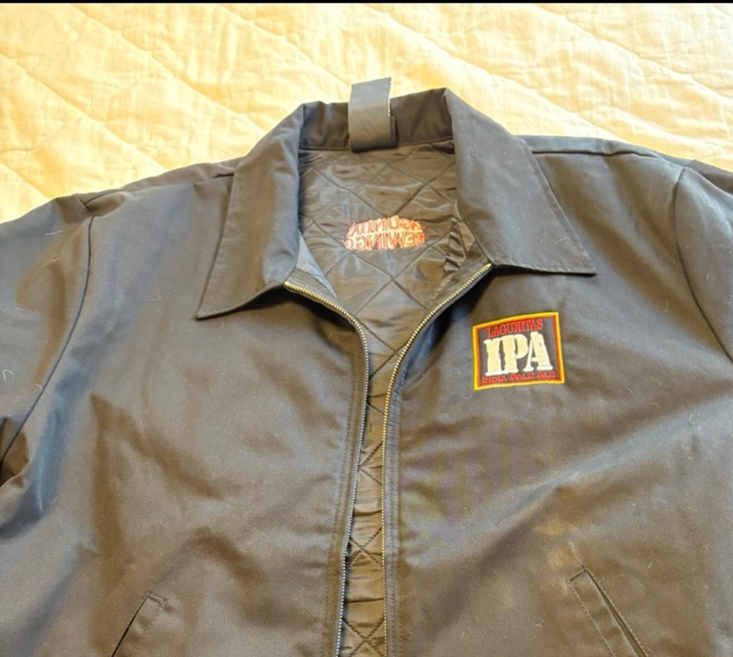 Lagunitas Brewing Co x Dickies IPA Utility Workwear 3xl zip jacket black NEW