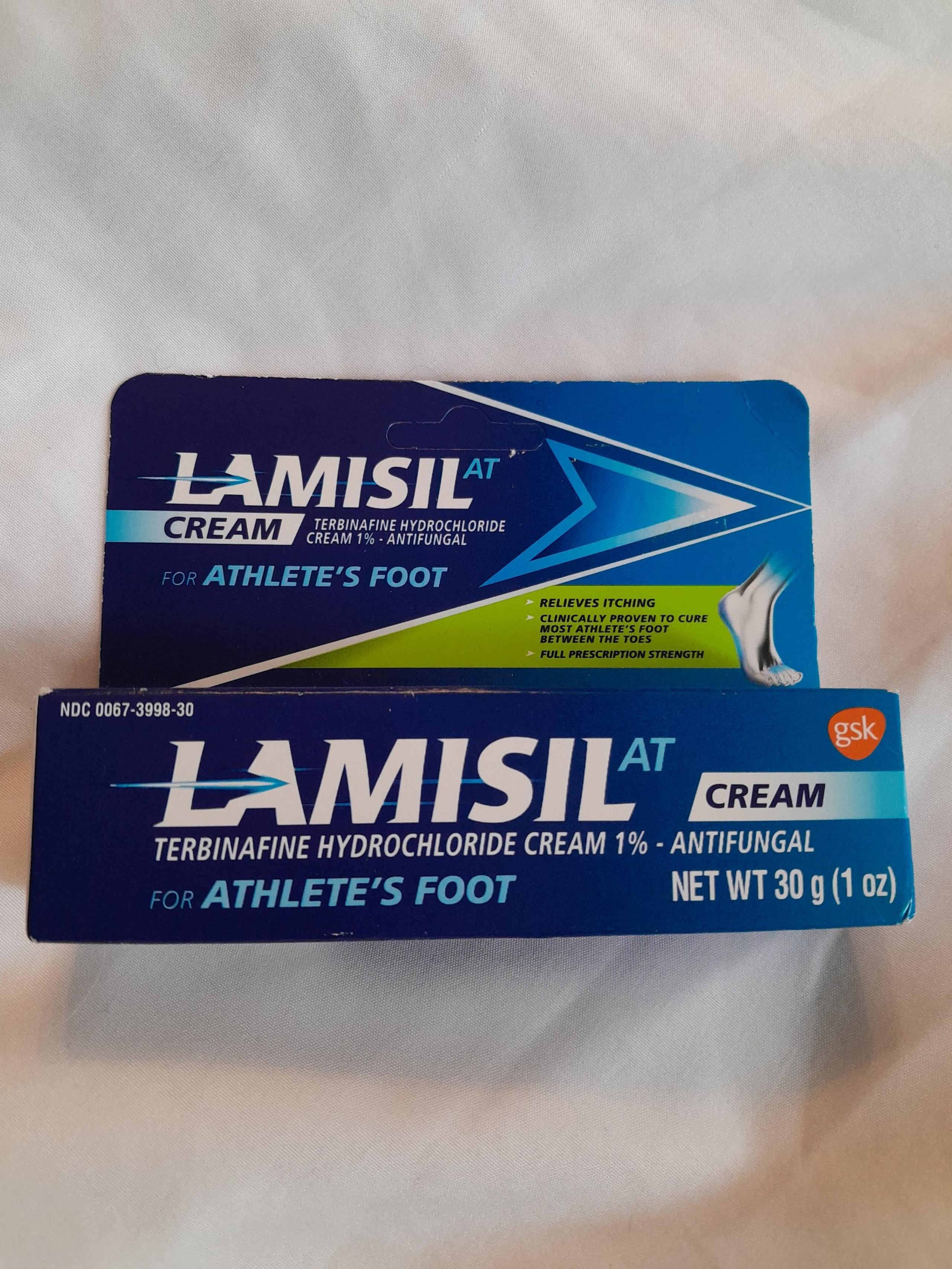 Lamisil AT Antifungal Cream New Perscription Strength for Athletes Foot 1oz