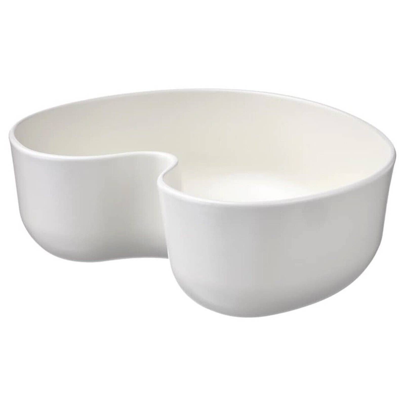 IKEA ÖMSESIDIG OMSESIDIG Serving Bowl, White (305.461.03) NEW