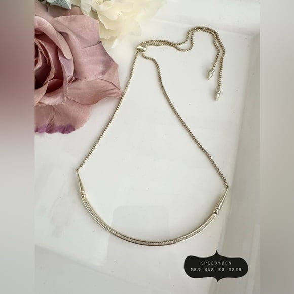 Kendra Scott Scottie Choker Necklace Gold tone