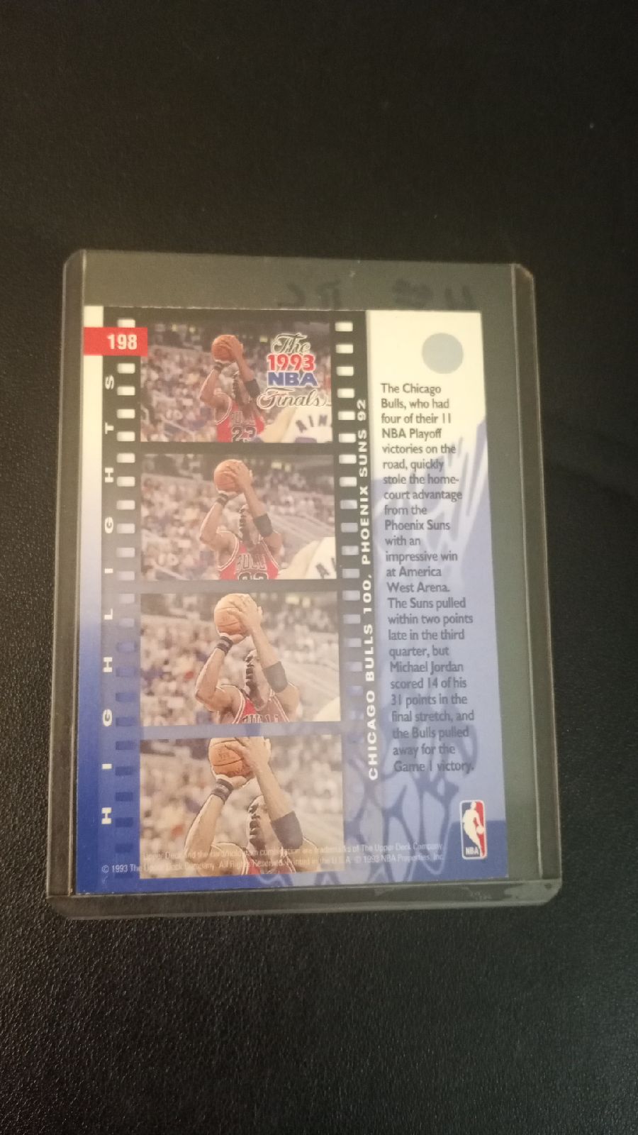 1993 nba Michael jordan # 198
