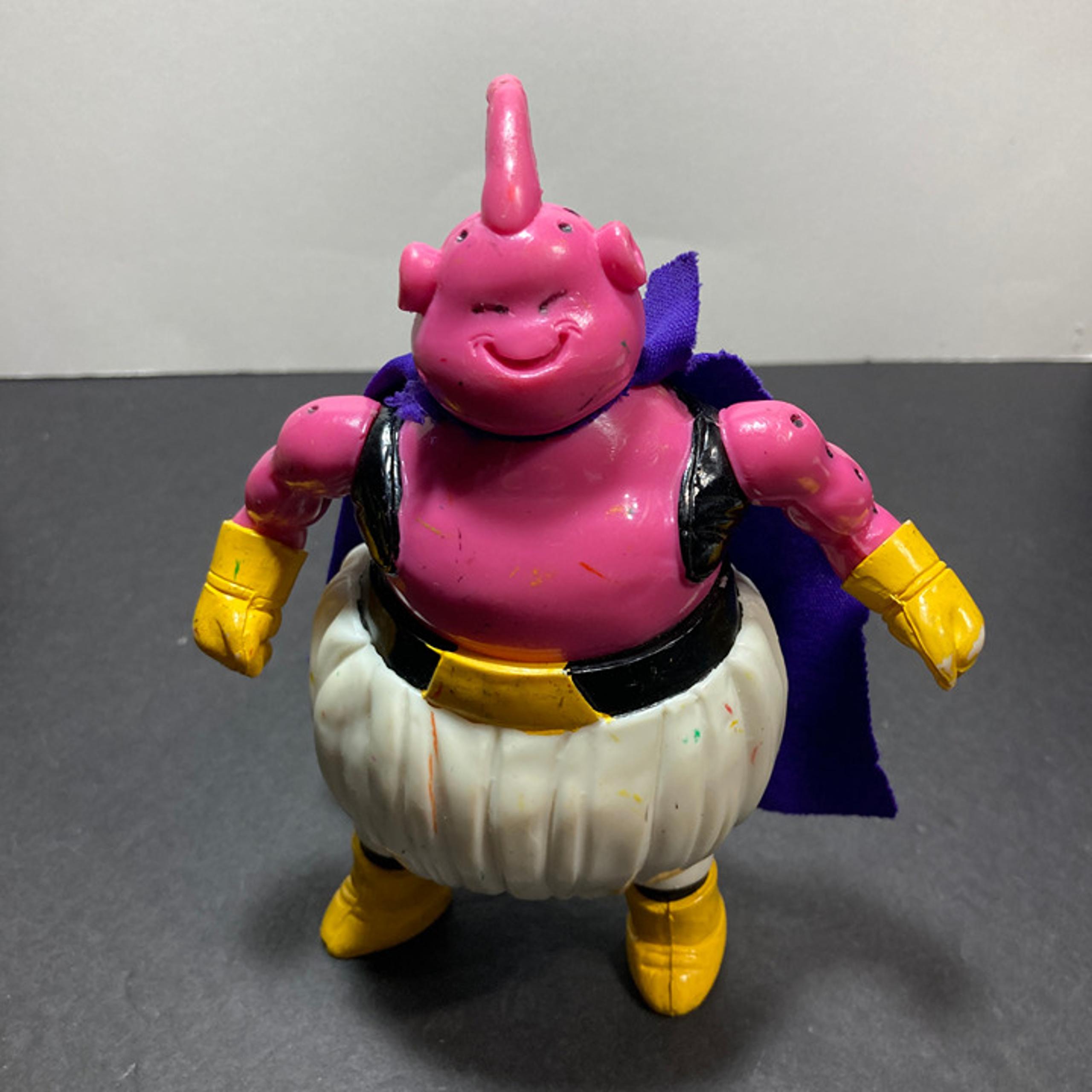 DRAGON BALL Z 7" Action Figure Majin Buu Fat Version With Cape Mexican Vintage