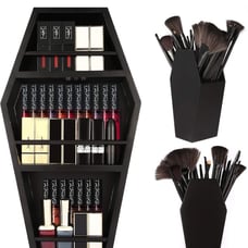 Coffin Makeup Shelf
