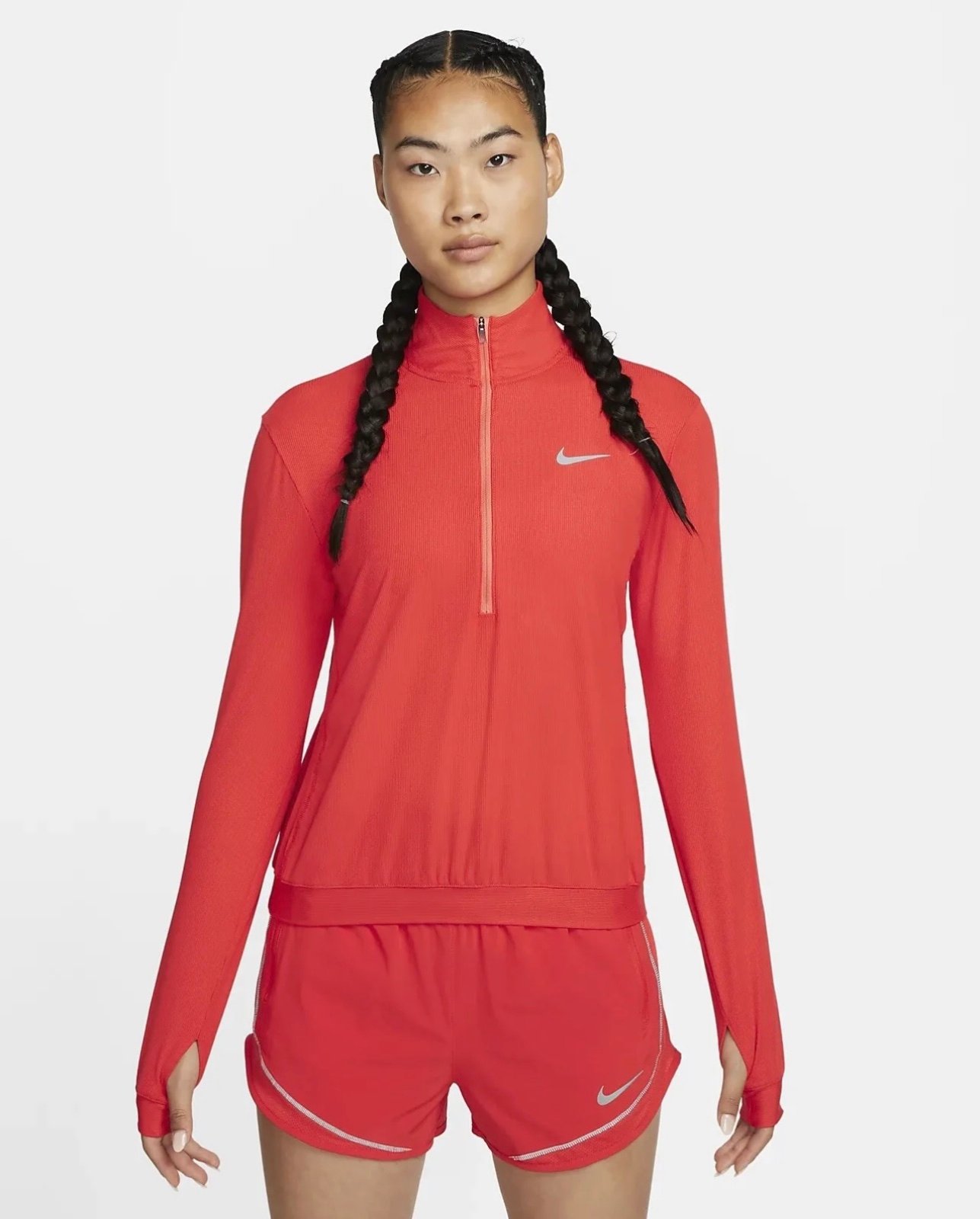 Nike Dri-FIT Element Women's XXL Running Mid Layer, DQ7365-696, Crimson, 80