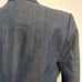 Gucci Tailored Jacket, Size 44, Dark Blue Denim-like, Men's