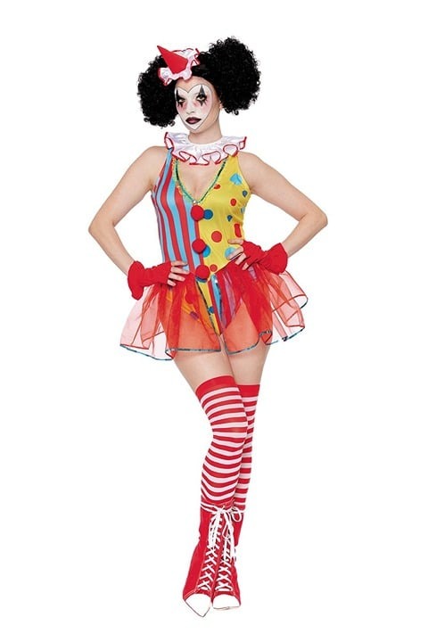 Big Top Babe Cosplay Costume Set Multi Size S