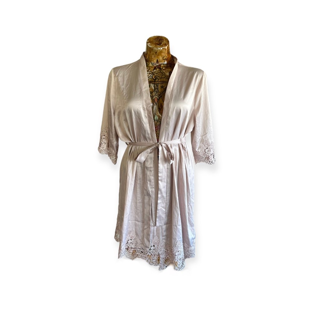 Le Rose Stories rope lingerie intimate small medium cream lace