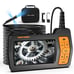 Triple Lens Sewer Inspection Camera with 50FT Semi-Rigid Cable, 1080P HD Endosco