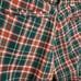 Vtg 70s Men's Pants Sears Put On Shop Toughskins Orange Green Plaid Bellbottom