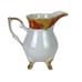 Al Badla Japan Fine Porcelain Demitasse Tea Set Gold Serves 4 Floral Footed