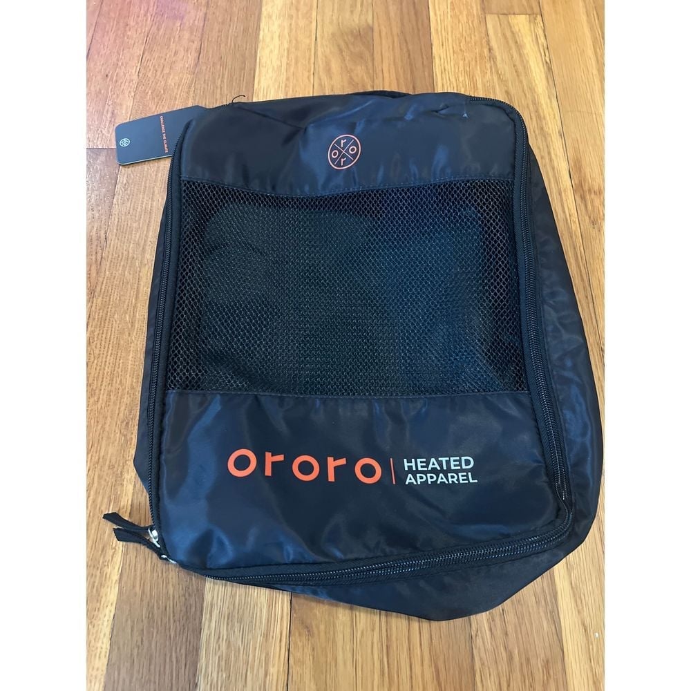 Ororo Carrying Bag Black NWT For Womens 3 Zone Fleece Heated Jacket