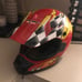 Dirtbike vintage helmet